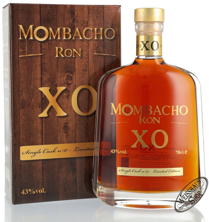 Mombacho XO Single Cask Nicaragua Rum 43% vol. 0,70l Mombacho XO Single Cask Nicaragua Rum 43% vol. 0,70l