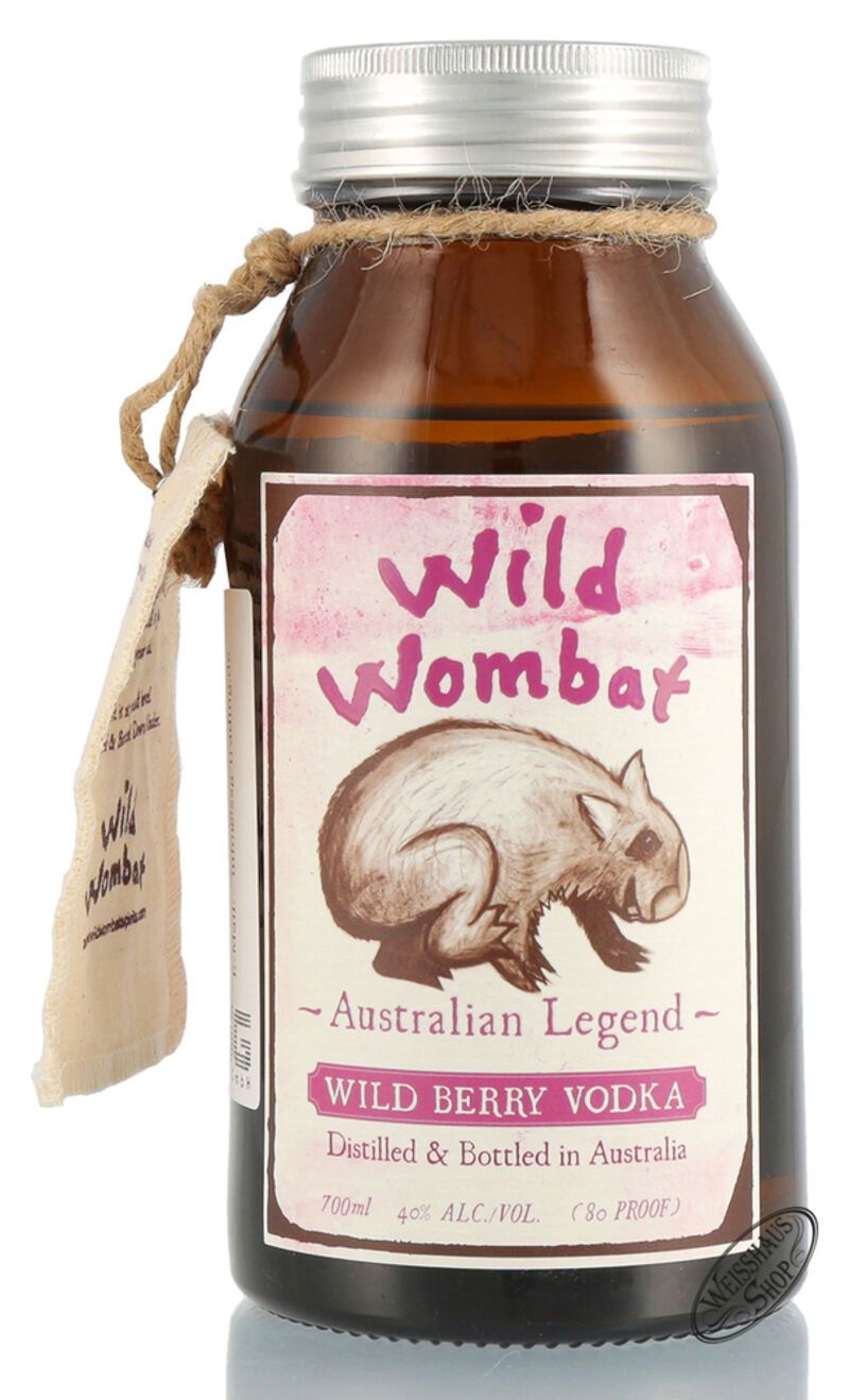 Wild Wombat Australian Wild Berry Vodka 40% vol. 0,70l