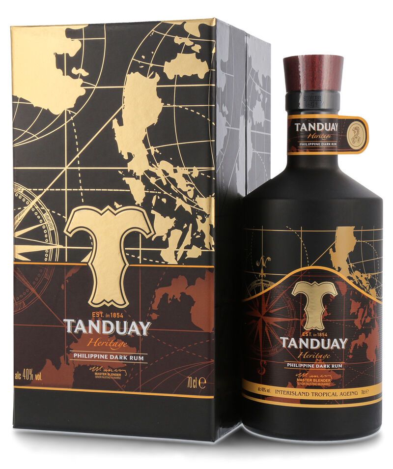 Tanduay Heritage Rum 40% vol. 0,70l Tanduay Heritage Rum 40% vol. 0,70l