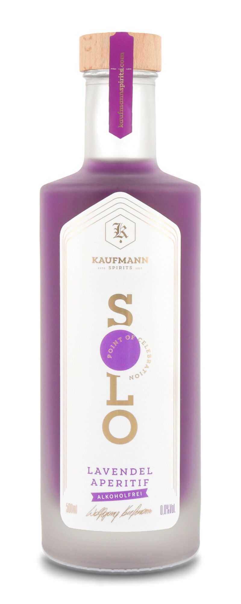 SOLO Aperitif Lavendel Alkoholfrei 0,50l SOLO Aperitif Lavendel Alkoholfrei 0,50l