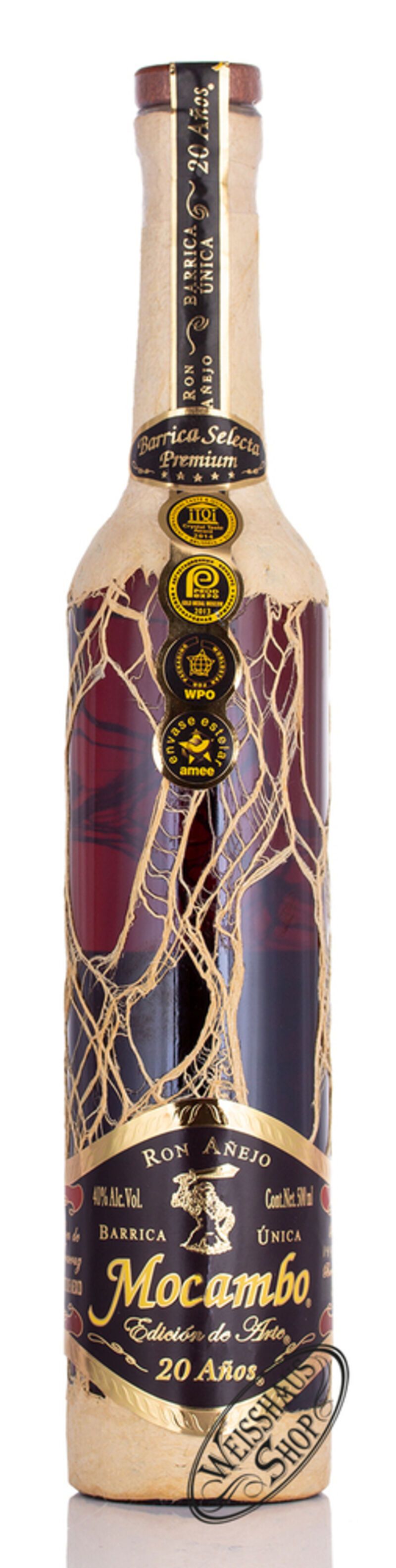 Mocambo Anejo 20 YO Rum 40% vol. 0,50l