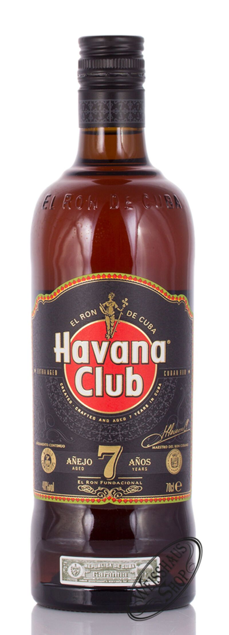Havana Club Anejo 7 Anos Rum 40% vol. 0,70l