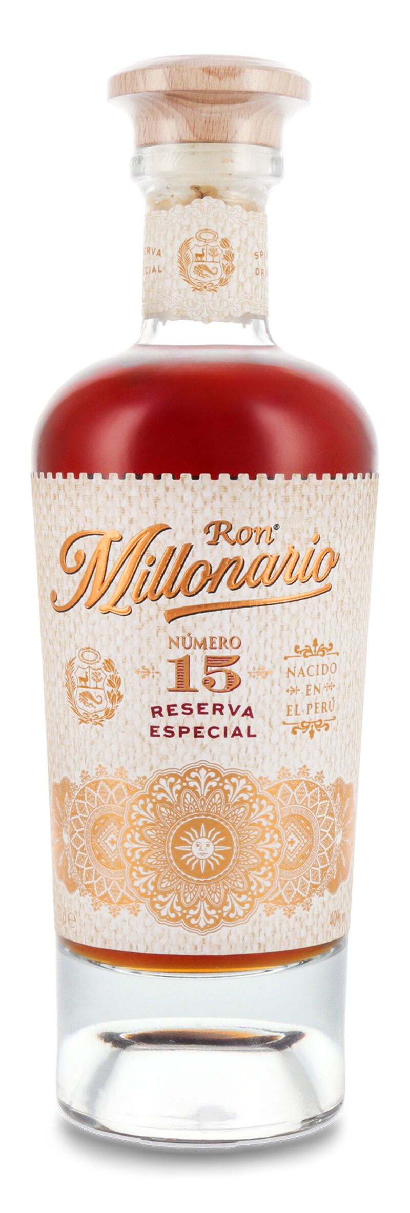 Millonario 15 Reserva Especial 40% vol. 0,70l Millonario 15 Reserva Especial 40% vol. 0,70l