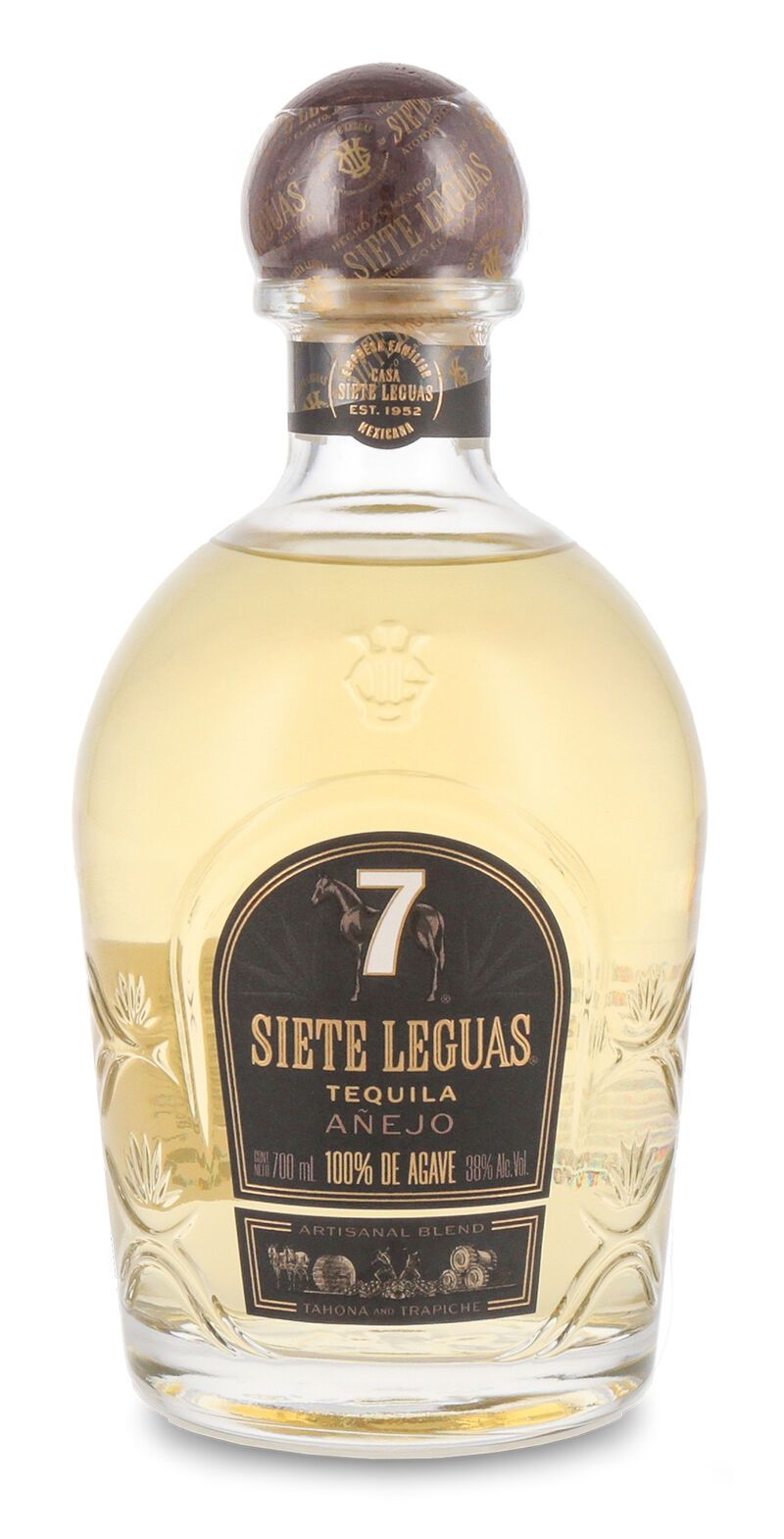Siete Leguas Tequila Anejo 38% vol. 0,70l