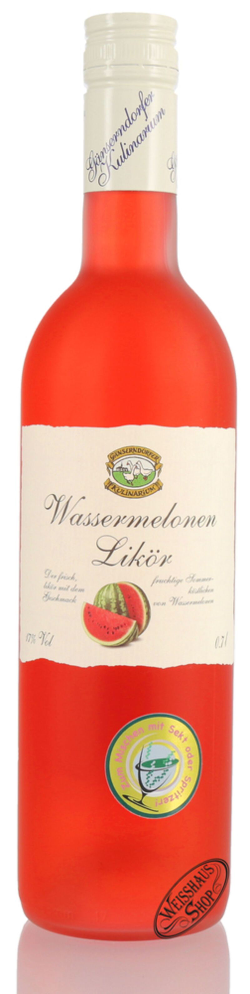 Auersthaler Wassermelonen Likör 17% vol. 0,70l Auersthaler Wassermelonen Likör 17% vol. 0,70l