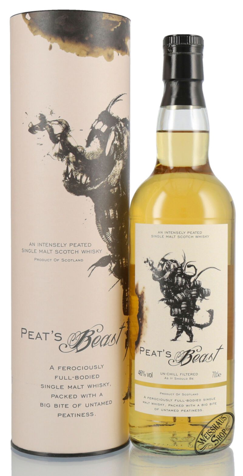 Peat's Beast Single Malt Whisky 46% vol. 0,70l Peat's Beast Single Malt Whisky 46% vol. 0,70l