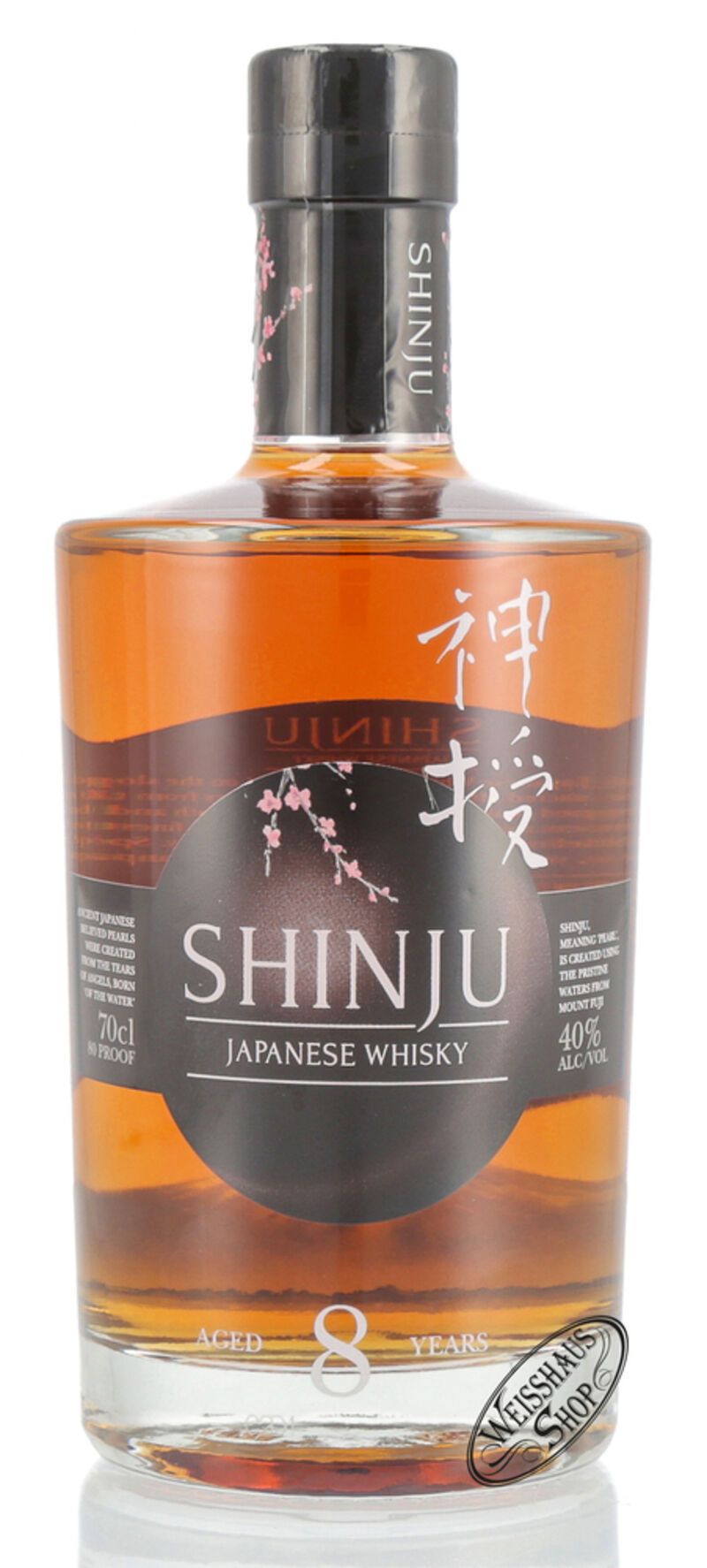 Shinju 8 YO Japanese Whisky 40% vol. 0,70l