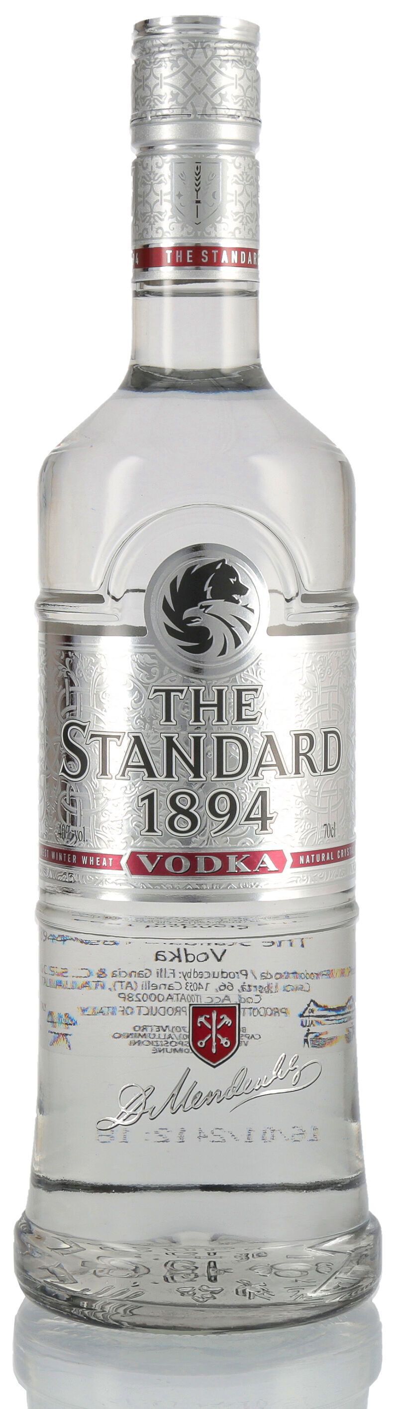 The Standard 1894 Vodka 40% vol. 0,70l