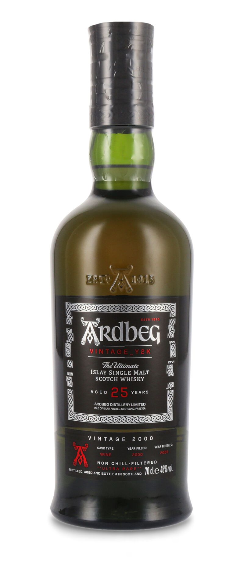 Ardbeg Vintage Y2K V3 25 YO Islay Whisky 48% vol. 0,70l