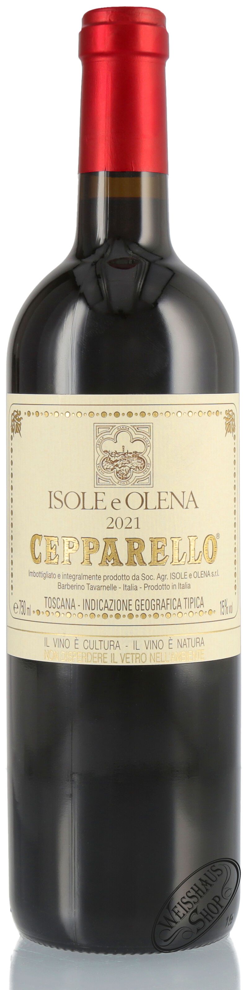 Isole e Olena Cepparello IGT 2021 15% vol. 0,75l