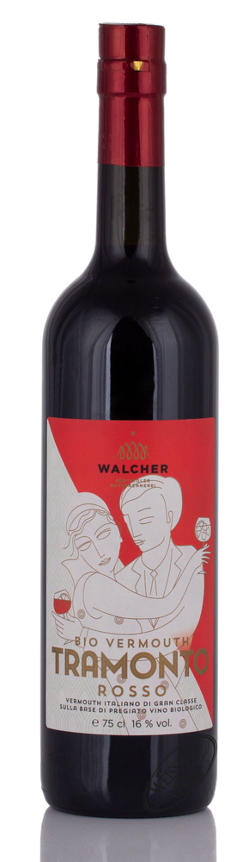 Walcher Rosso Tramonto Bio Vermouth 16% vol. 0,75l