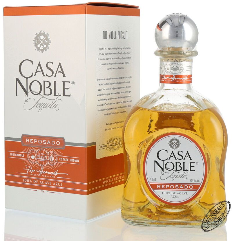 Casa Noble Reposado Tequila 40% vol. 0,70l Casa Noble Reposado Tequila 40% vol. 0,70l