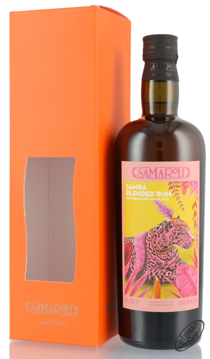 Samaroli Samba Blended Rum 50% vol. 0,70l