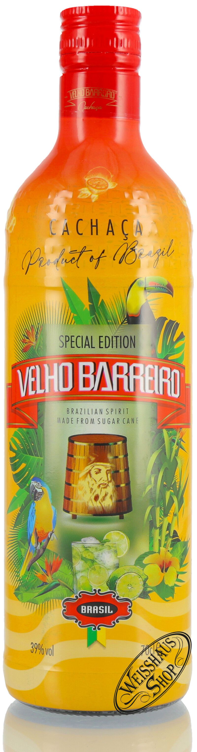 Velho Barreiro Cachaca 39% vol. 0,70l