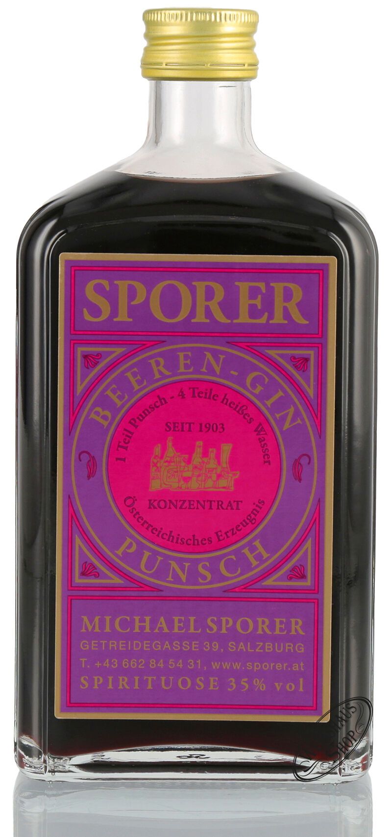 Sporer Beeren Punsch 35% vol. 0,50l Sporer Beeren Punsch 35% vol. 0,50l