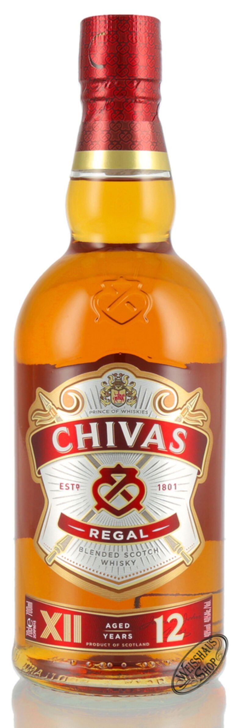 Chivas Regal 12 YO Blended Scotch Whisky 40% vol. 0,70l Chivas Regal 12 YO Blended Scotch Whisky 40% vol. 0,70l