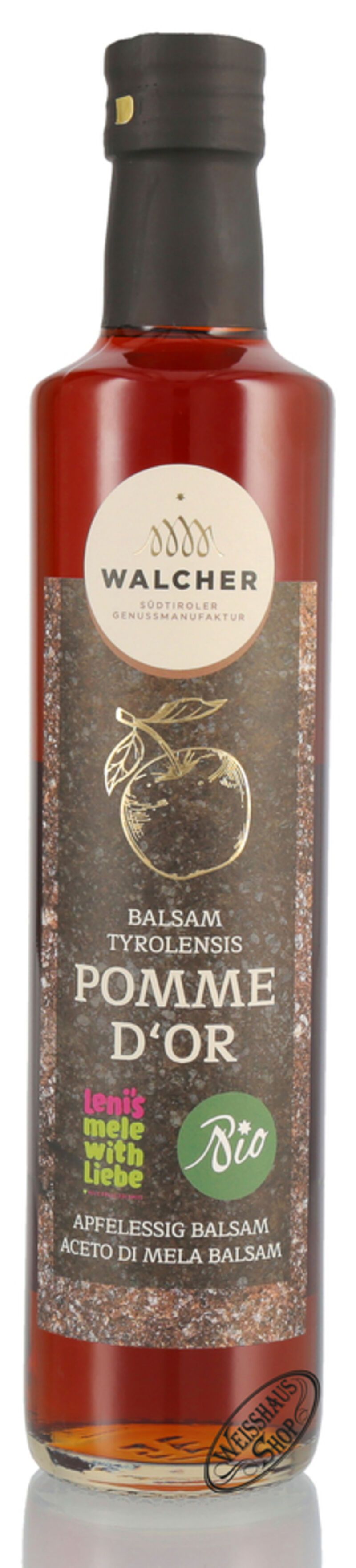 Walcher Pomme d'Or BIO Apfel Balsamico 0,50l Walcher Pomme d'Or BIO Apfel Balsamico 0,50l
