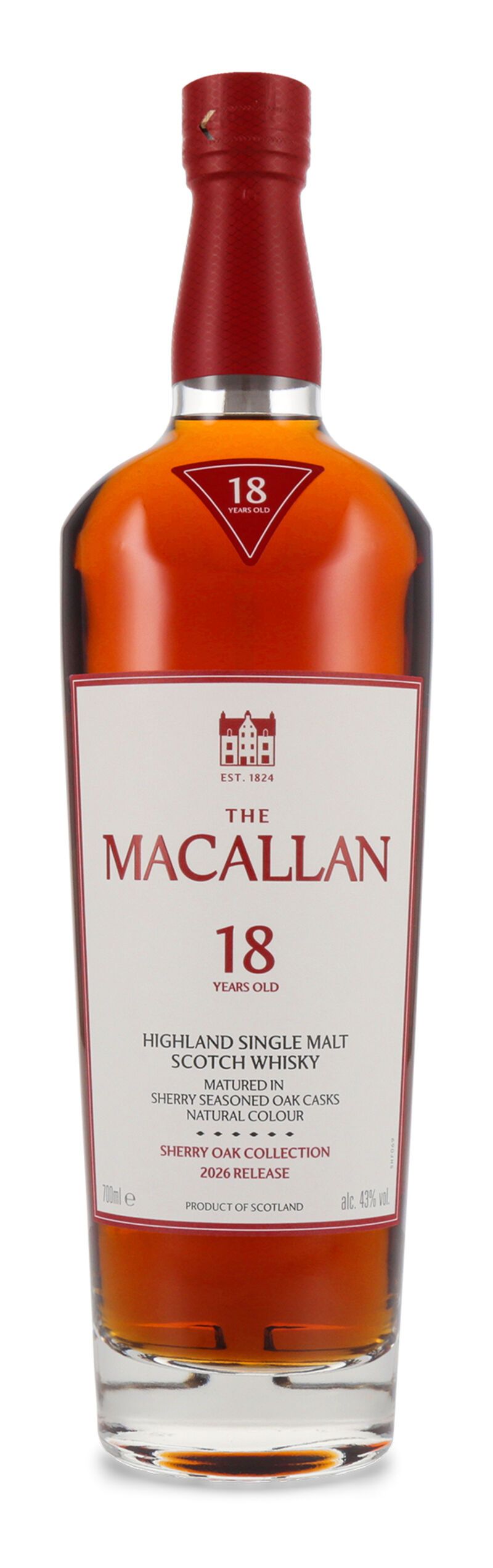 Macallan 18 YO Sherry Oak Edition 2026 Whisky 43% vol. 0,70l