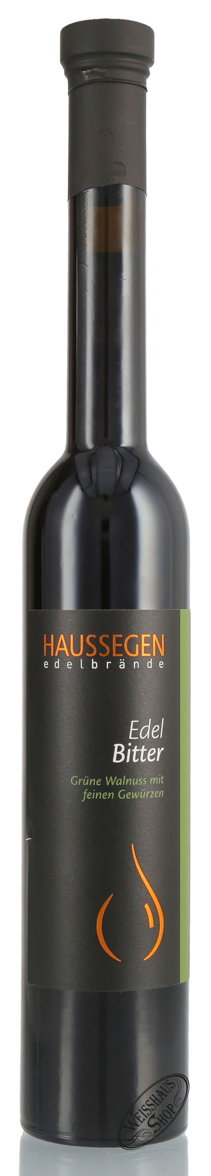 Haussegen Edel Bitter 30% vol. 0,35l Haussegen Edel Bitter 30% vol. 0,35l