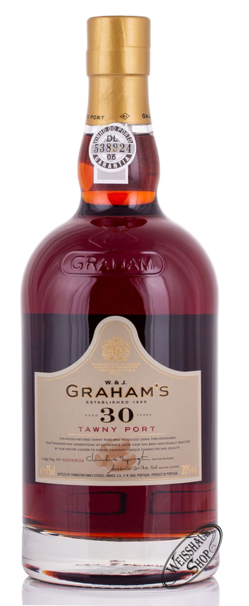 Graham's 30 YO Tawny Port 20% vol. 0,75l