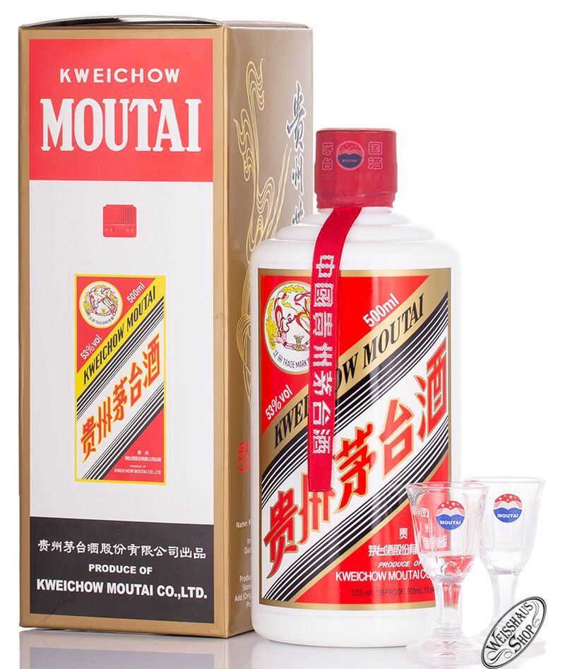 Kweichow Moutai 53% vol. 0,50l Kweichow Moutai 53% vol. 0,50l