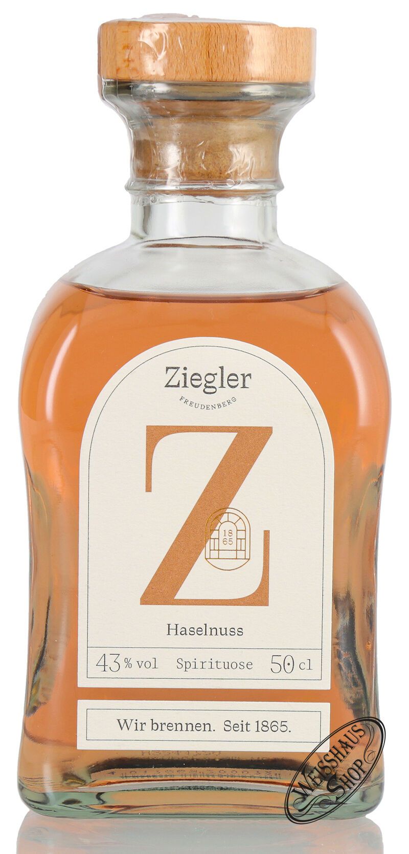 Ziegler Haselnuss 43% vol. 0,50l