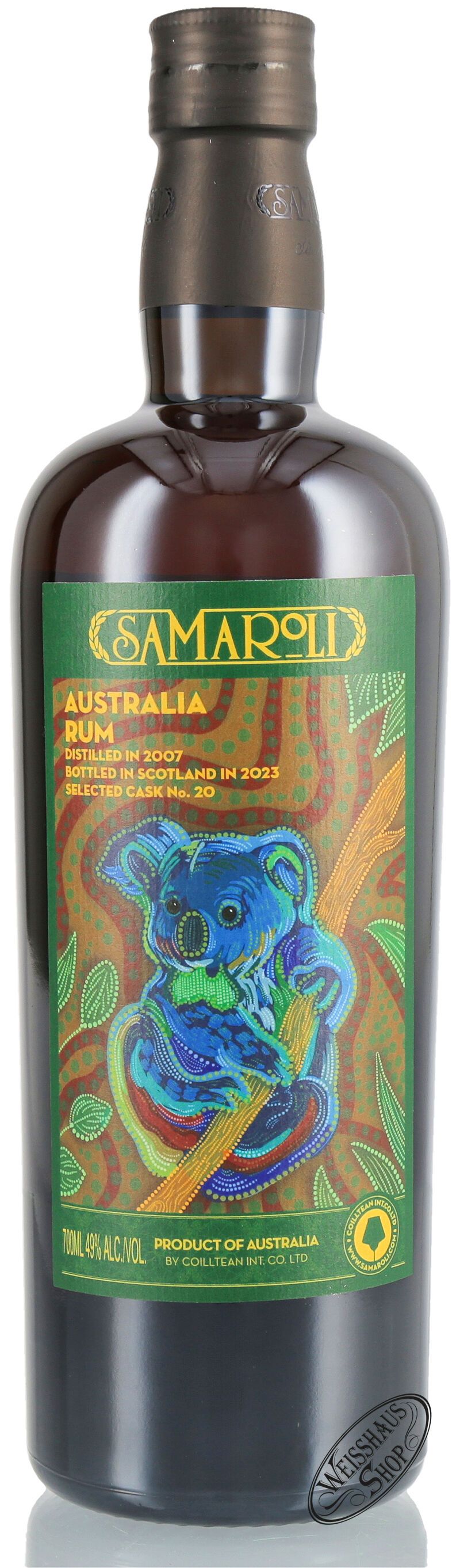 Samaroli Australia Vintage 2007 Rum 49% vol. 0,70l
