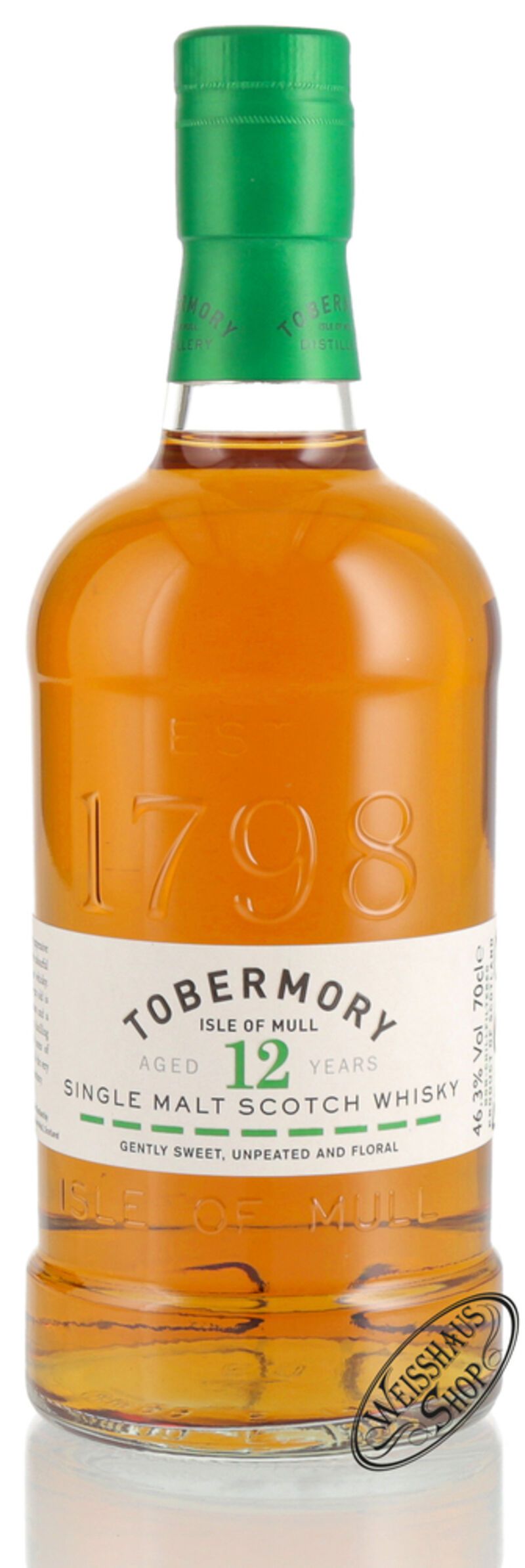 Tobermory 12 YO Whisky 46,3% vol. 0,70l Tobermory 12 YO Whisky 46,3% vol. 0,70l