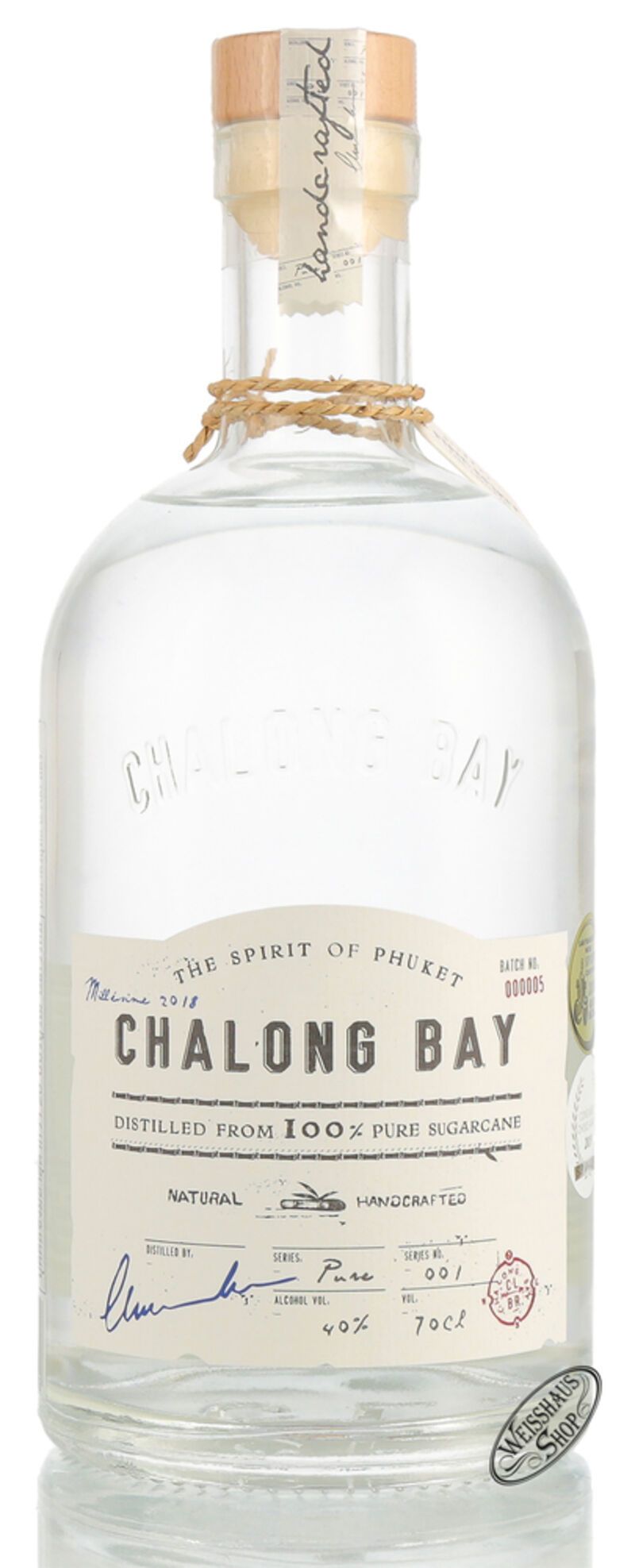 Chalong Bay Rum 40% vol. 0,70l B-Ware