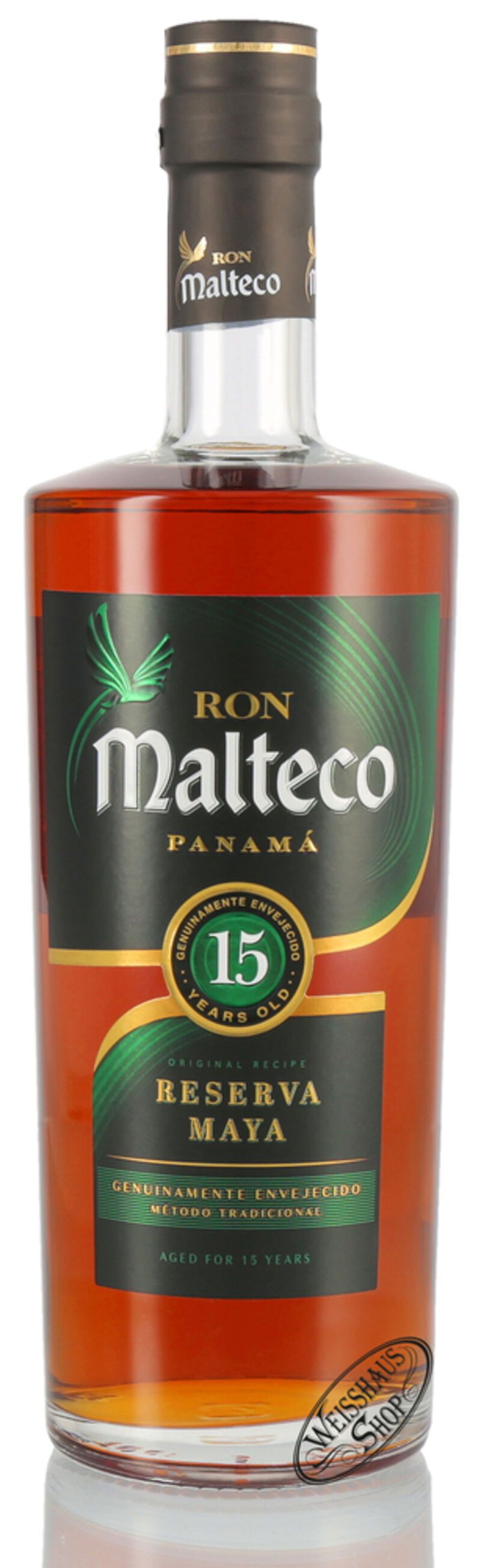 Malteco 15 YO Rum 40% vol. 0,70l Malteco 15 YO Rum 40% vol. 0,70l