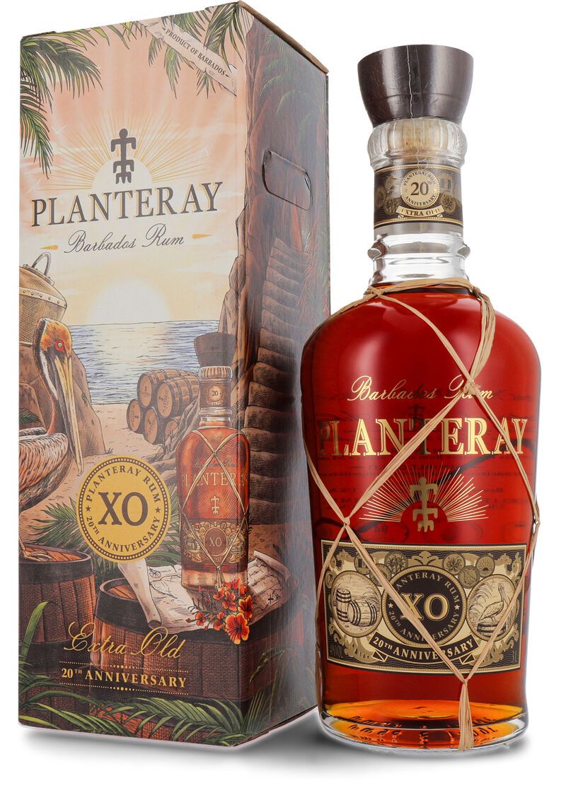 Planteray Barbados X.O. Rum 20th Anniversary 40% vol. 3,0l Doppelmagnum Planteray Barbados X.O. Rum 20th Anniversary 40% vol. 3,0l Doppelmagnum