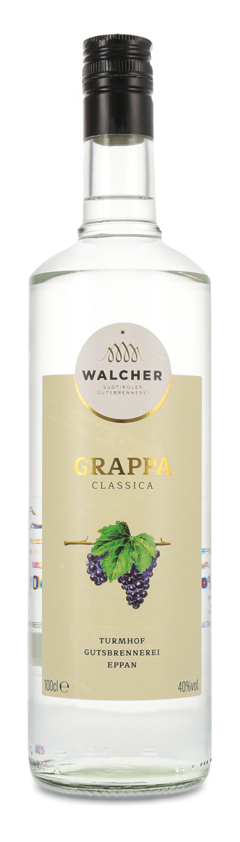Walcher Grappa Classica 40% vol. 1,0l