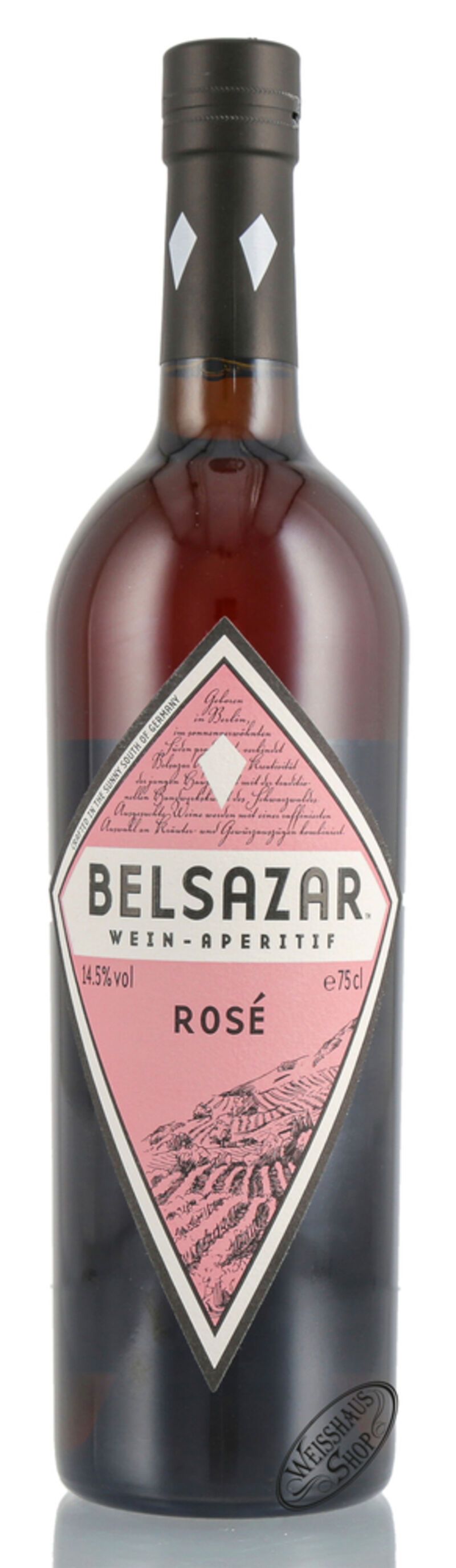 Belsazar Vermouth Rosé 14,5% vol. 0,75l Belsazar Vermouth Rosé 14,5% vol. 0,75l