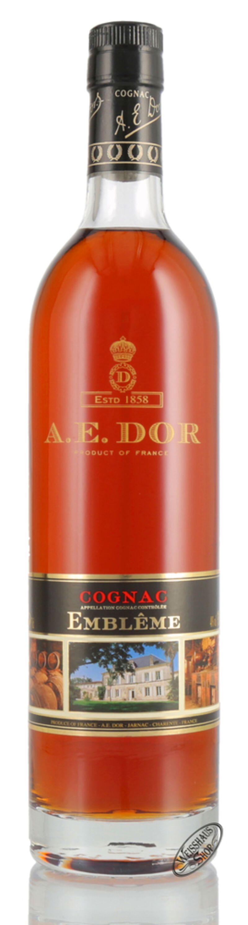 A.E. Dor Cognac Emblême 40% vol. 0,70l