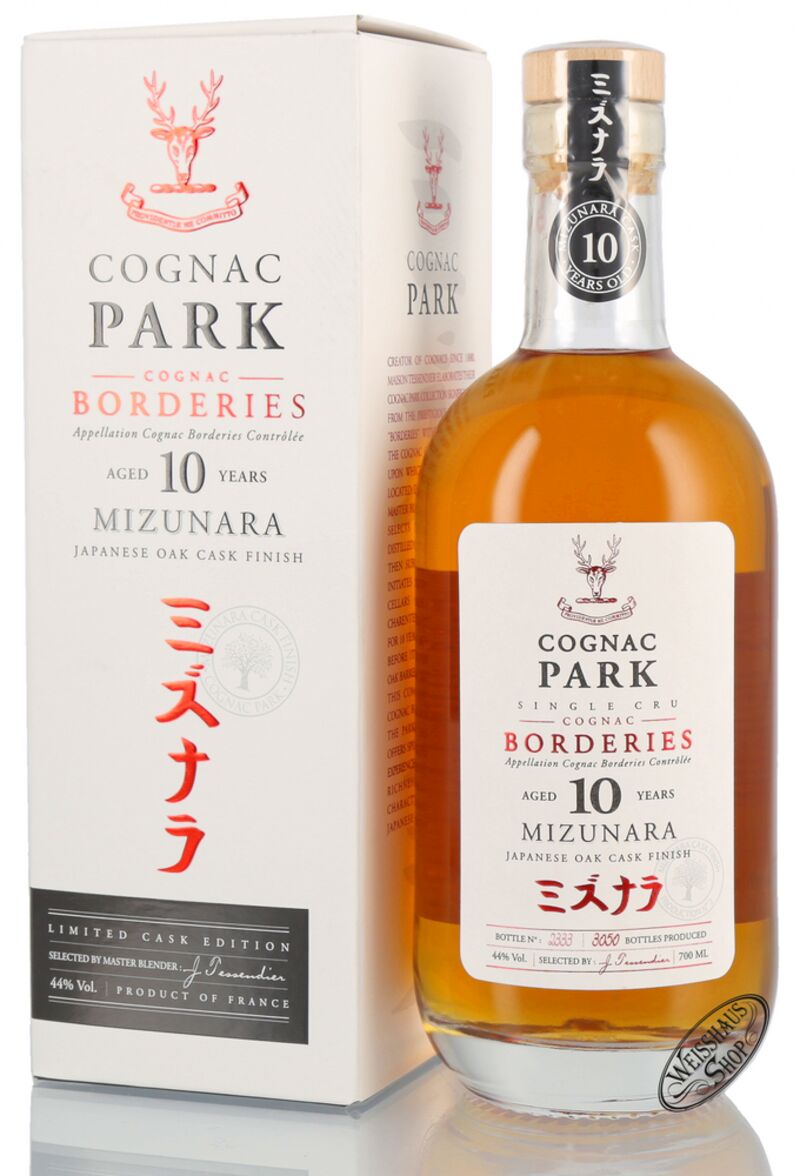 Park Mizunara 10 YO Cognac 44% vol. 0,70l Park Mizunara 10 YO Cognac 44% vol. 0,70l
