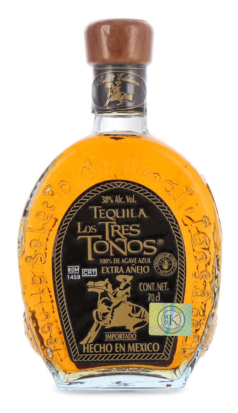 Los Tres Tonos Tequila Extra Anejo 38% vol. 0,70l