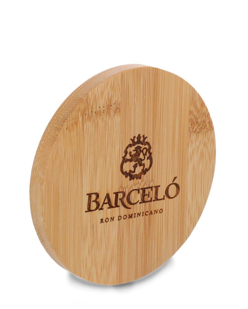 Bambus Untersetzer Barcelo Ron Dominicano