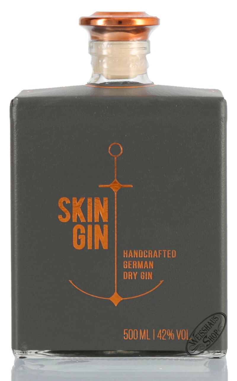 Skin Gin Anthrazit 42% vol. 0,50l Skin Gin Anthrazit 42% vol. 0,50l
