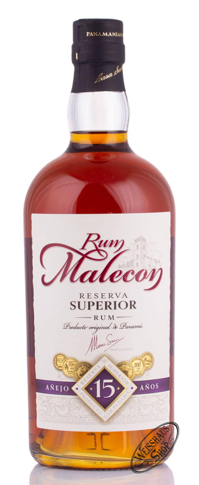 Malecon Reserva Superior 15 Anos 40% vol. 0,70l