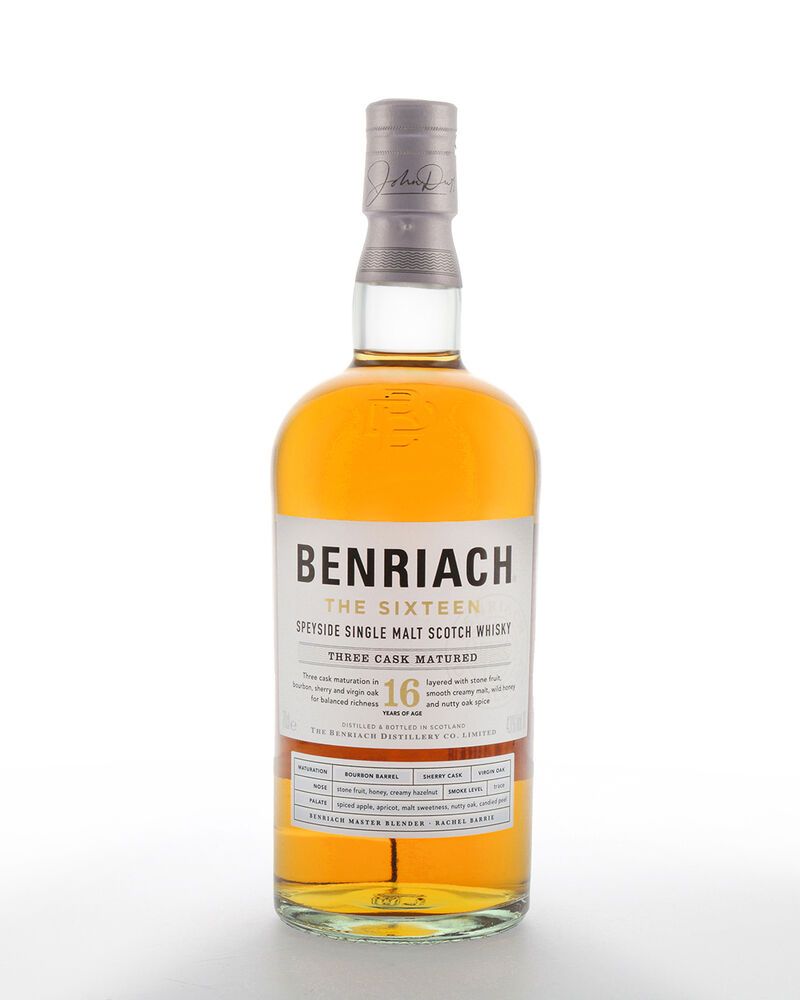 BenRiach The Sixteen 16 YO Whisky 43% vol. 0,70l BenRiach The Sixteen 16 YO Whisky 43% vol. 0,70l