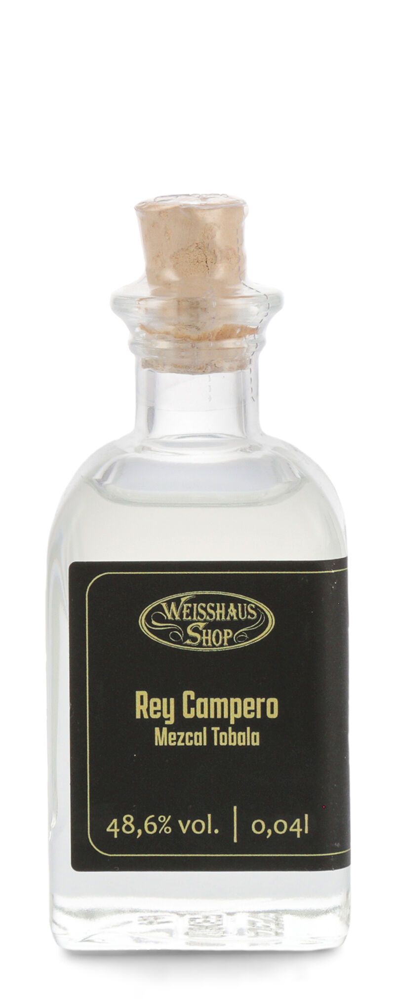 Rey Campero Mezcal Tobala 48,6% vol. 0,04l Weisshaus Sample