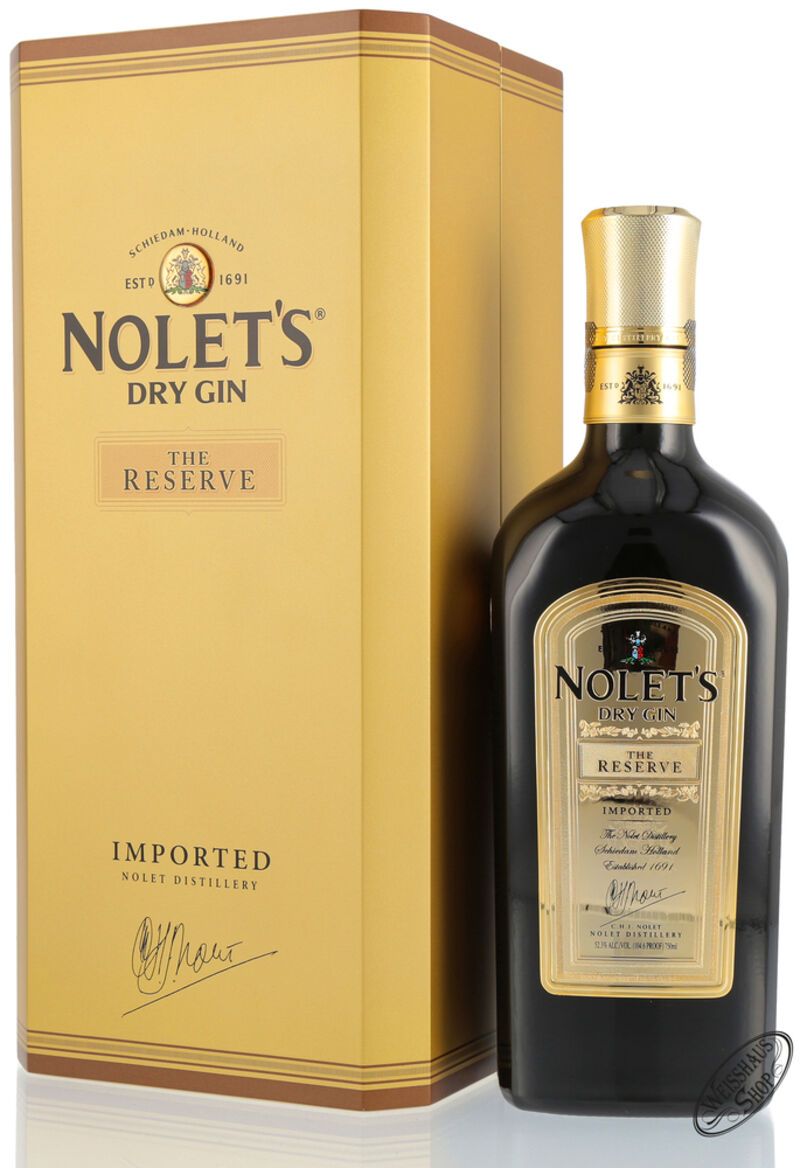 Nolet's Dry Gin The Reserve 52,3% vol. 0,70l Nolet's Dry Gin The Reserve 52,3% vol. 0,70l