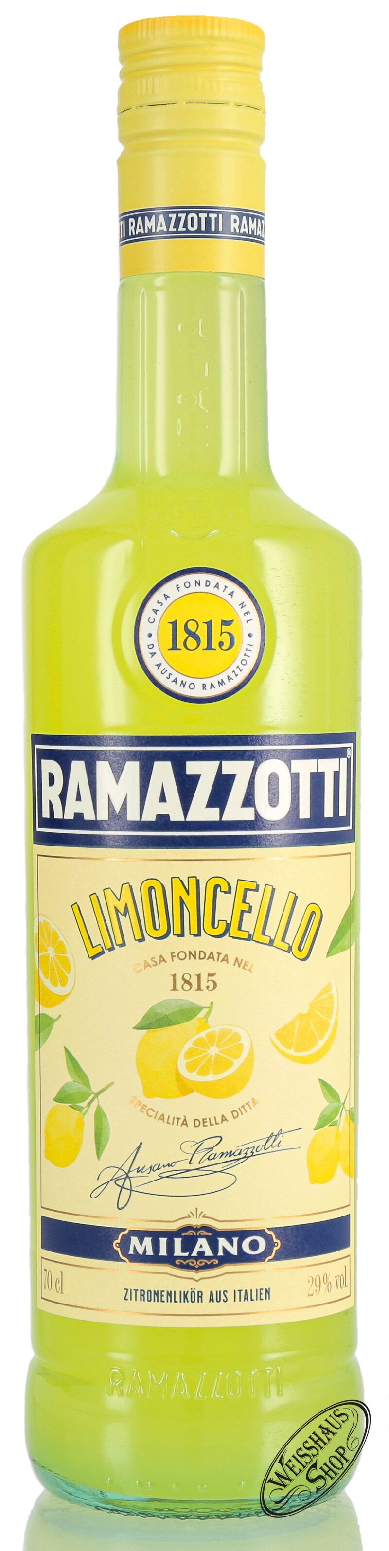 Ramazzotti Limoncello 29% vol. 0,70l Ramazzotti Limoncello 29% vol. 0,70l