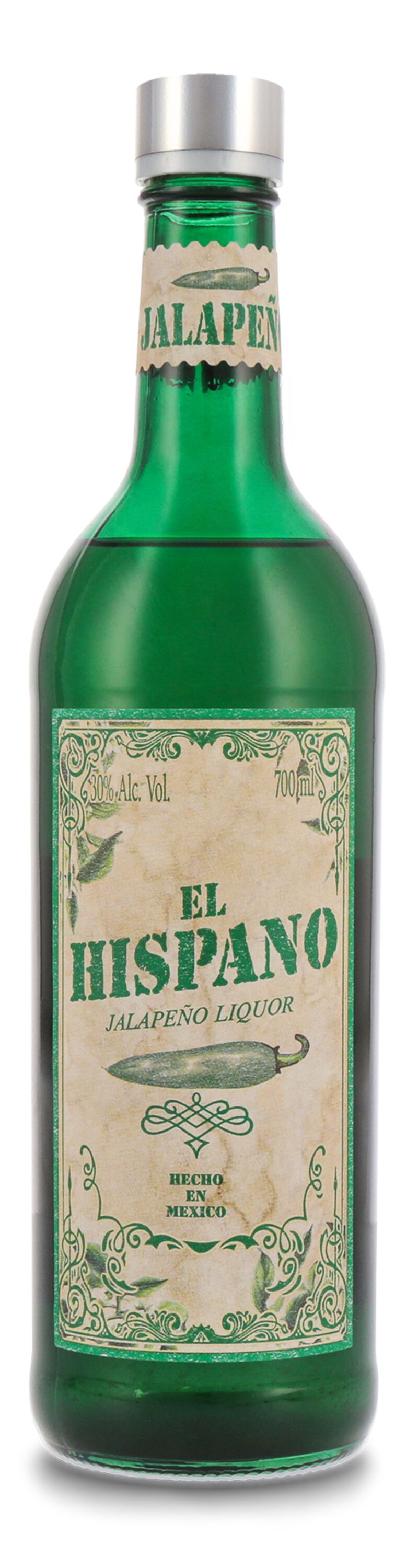 El Hispano Jalapeno Chili Likör 30% vol. 0,70l El Hispano Jalapeno Chili Likör 30% vol. 0,70l