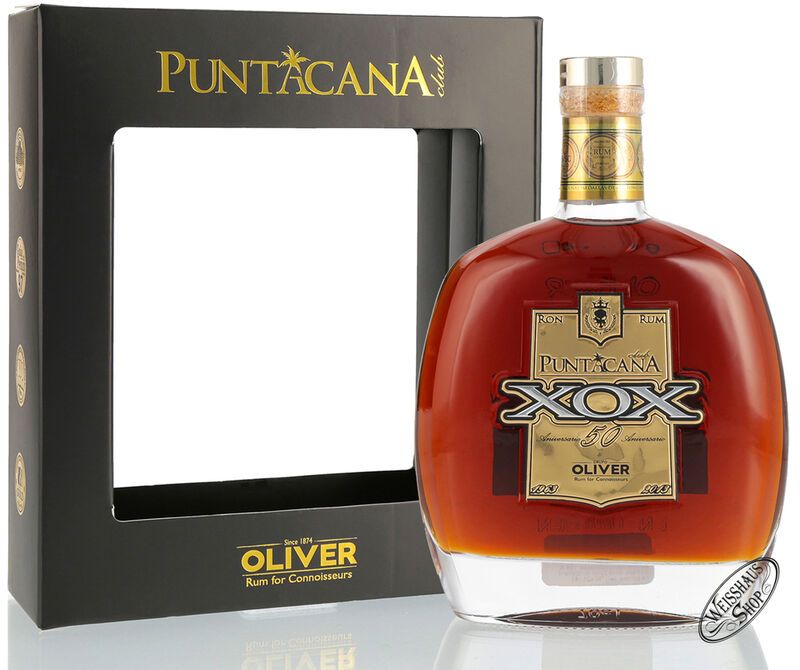 Puntacana XOX 50 Aniversario Rum 40% vol. 0,70l Puntacana XOX 50 Aniversario Rum 40% vol. 0,70l