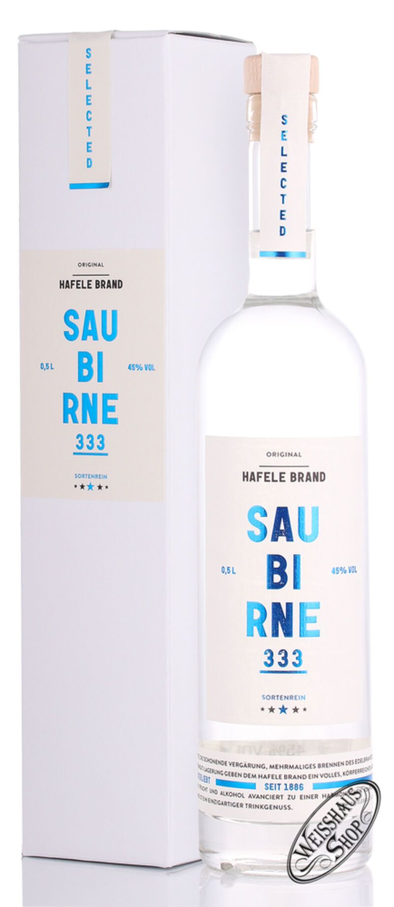 Prinz Hafele 333 Saubirne Brand 45% vol. 0,50l