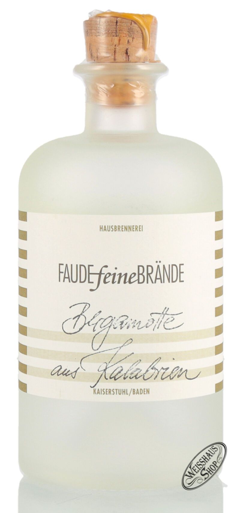 Faude feine Brände Bergamotte aus Kalabrien Geist 42% vol. 0,50l