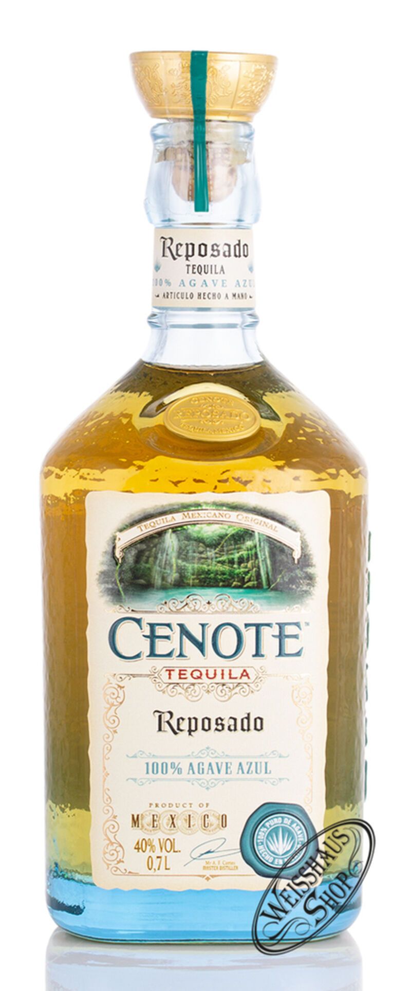 Cenote Tequila Reposado 40% vol. 0,70l Cenote Tequila Reposado 40% vol. 0,70l