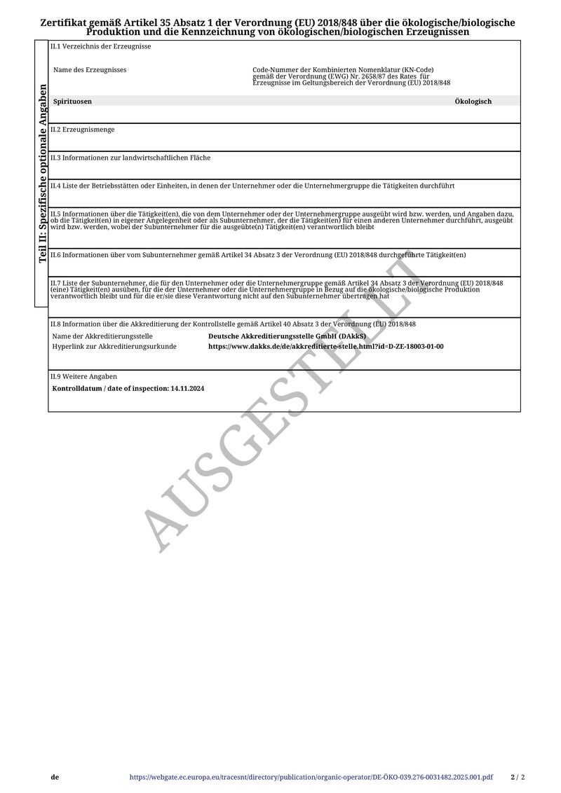 Nc'nean Organic Single Malt Whisky 46% vol. 0,70l