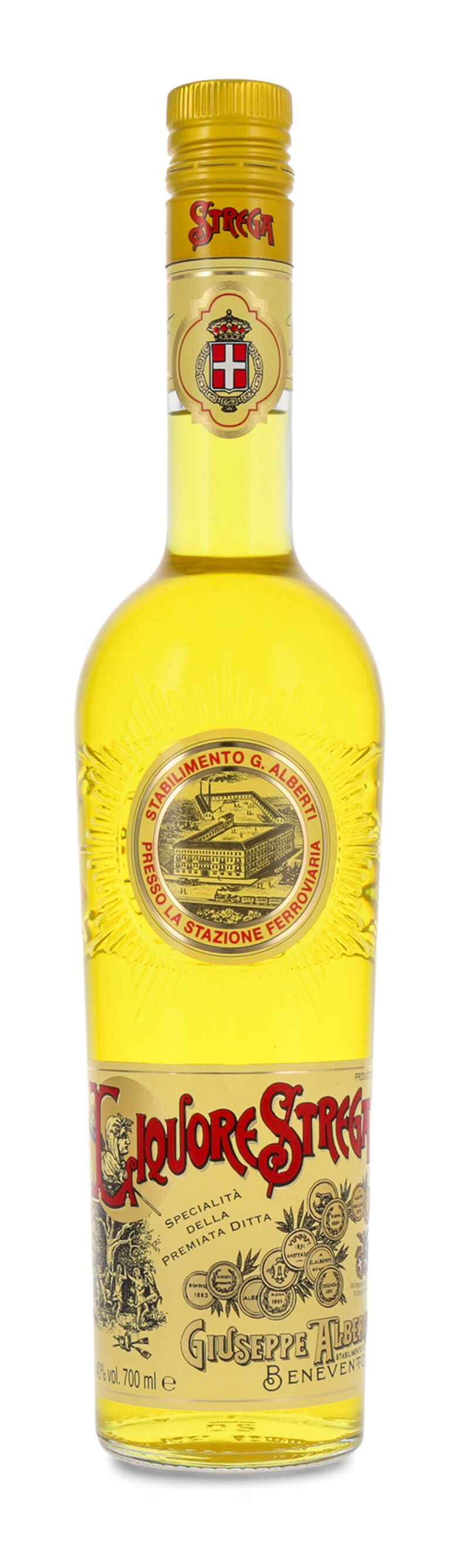 Strega Kräuterlikör 40% vol. 0,70l